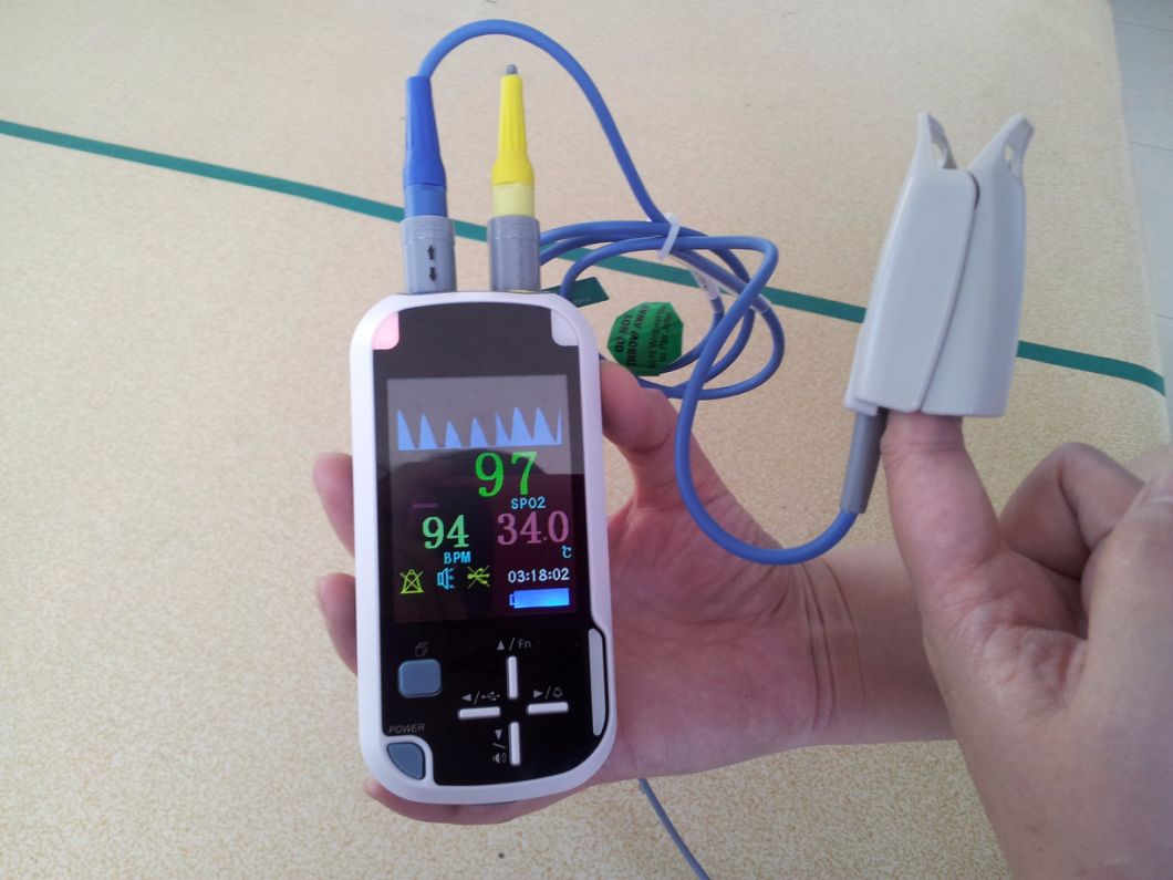 Handheld Finger Pulse Oximeter for Pediatric