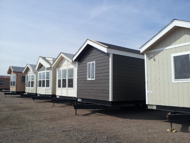 Wohnwagenhaus trailer house