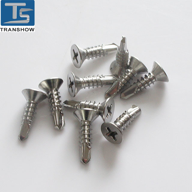 Stainless Steel Square Drive Countersunk Head Self Tapping Screw