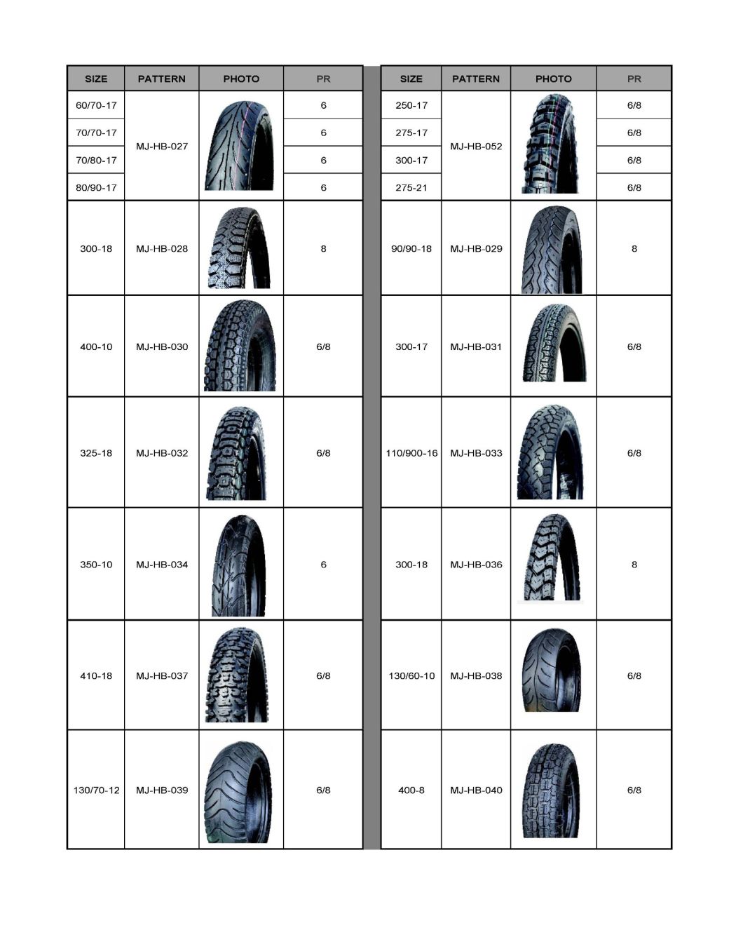 Motorcycle Tire Motorcycle Tyre of 35% Rubber Content