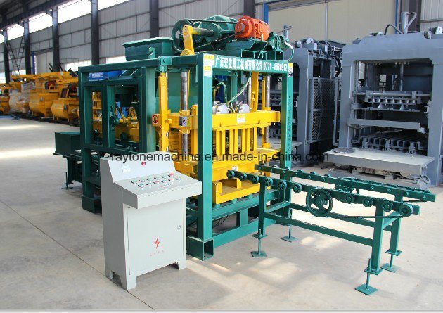 Qt4-25 Automatic Concrete Hollow Interlock Paver Block Brick Making Machine