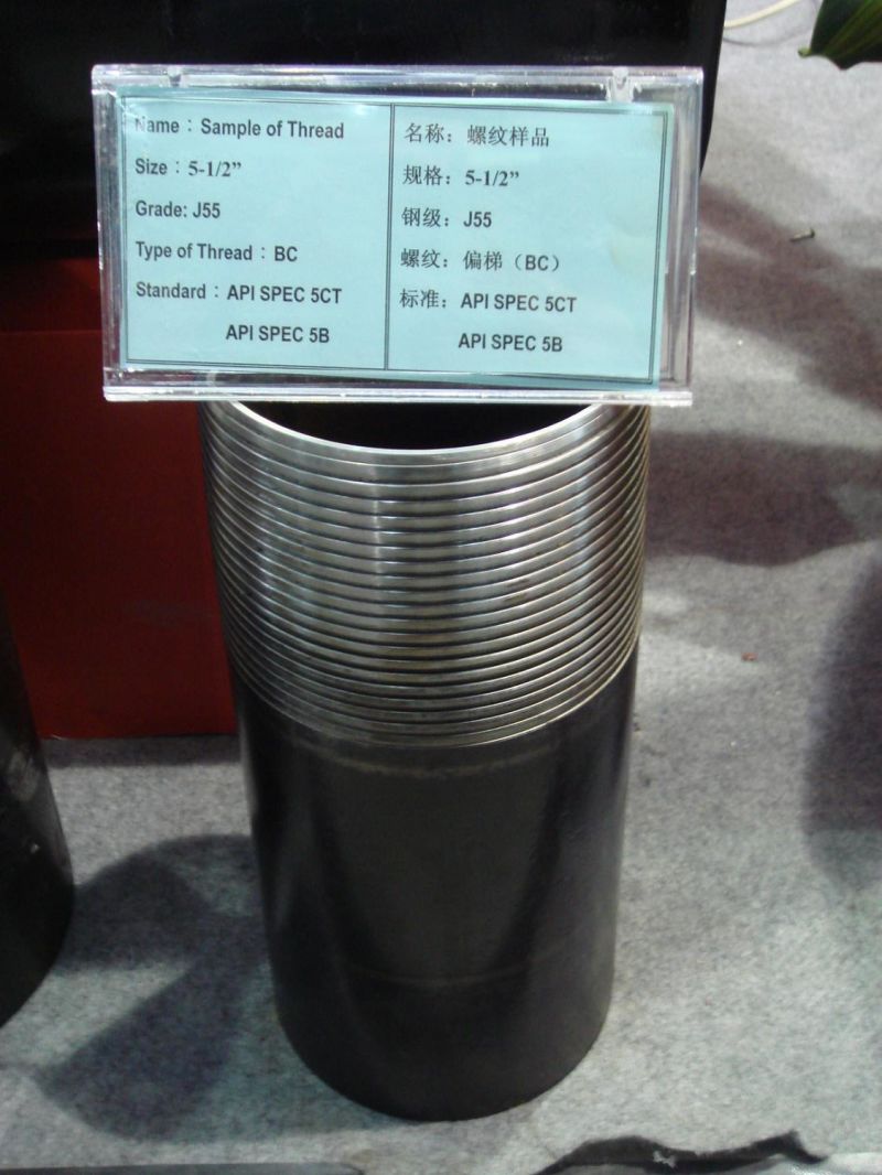 Oil and Gas Pipe in API 5CT, Tubing and Casing J55/K55