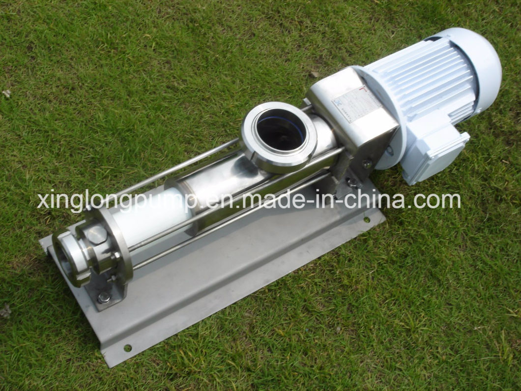 Food Grade Sanitary Single Screw Pump