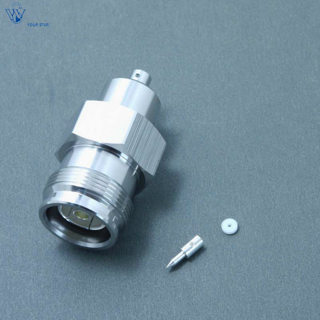 Mini DIN 4.3/10 Female Solder Connector for Rg402 Cable