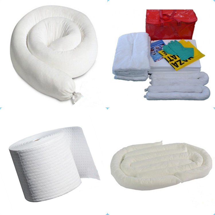 Spill Response Oil Absorbent Rolls Chemical Hazmat Sorbent Roll