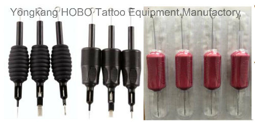 Cheapest Combo Style Products Disposable Tattoo Grips with Needles Supplies