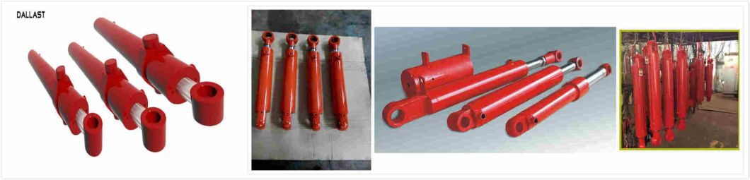 Double Acting Hydraulic Oil Cylinder for Agricultural Forklift Loaders Crane