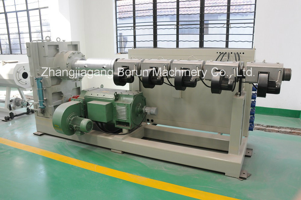 PE Water Pipe Extrusion Line / Single Screw Extruder