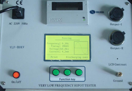 Vlf High Voltage Generator 60kv