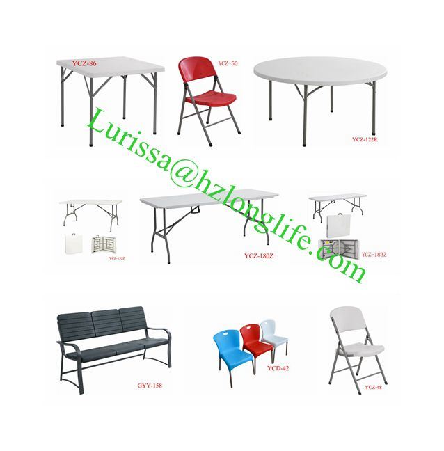 Lightweight Outdoor Furniture for Events, Wedding, Banquet, Party, Barbecue, Camping, Picnic, Catering