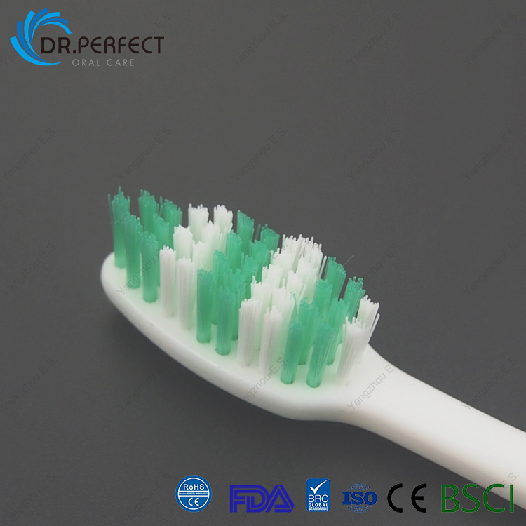 Personal Care Non-Slip Handle Soft Nylon Bristle Adult Toothbrush