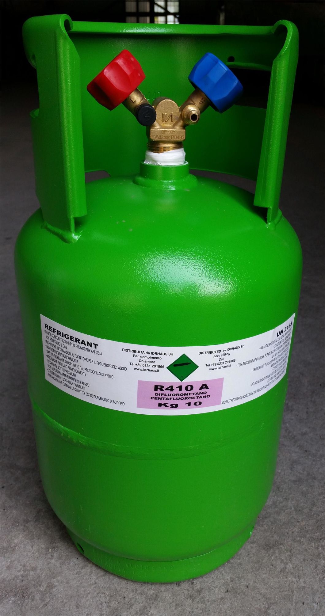 Refrigerant R134A Recovery Cylinder with Ce Certificate for European Market