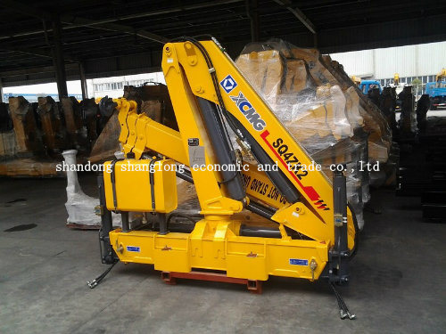 4X2 6 Ton Cargo Truck with Foading Crane