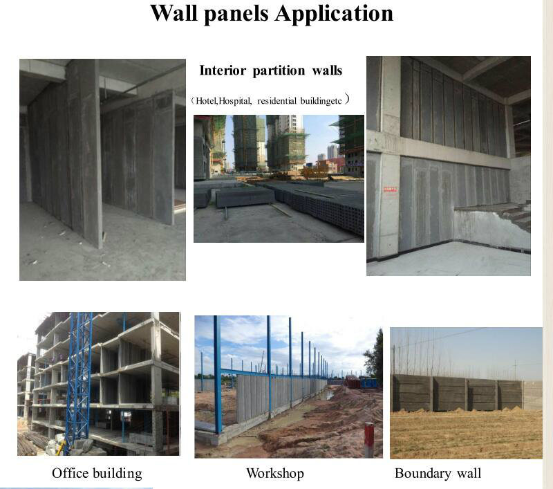 Cement Sandwich Panel Precast Wall House Building Machine