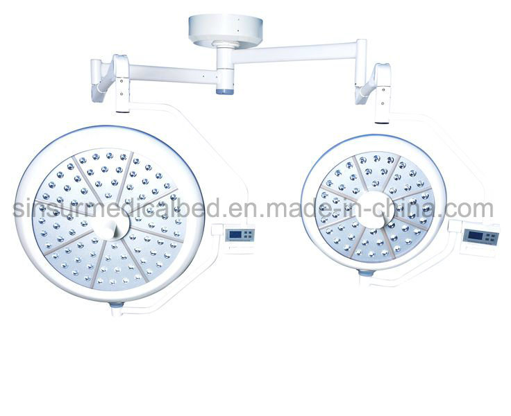 China Surgical Instrument Double-Head LED Ceiling Cold Operation Theater Lamp