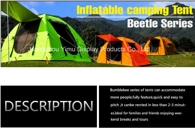 New Design Inflatable Tent Camping Tent for Family Enjoy