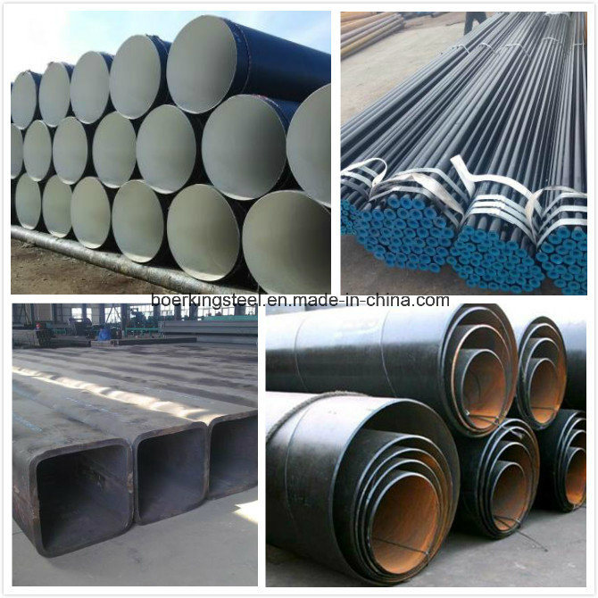 3mm Q235 ERW Welded Black Carbon Steel Pipes