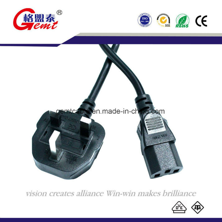 Good Factory Price UK Standard 3 Pin Power Cord