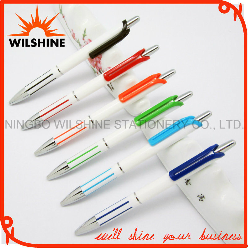 Wholesale Cheap Custom Advertising Plastic Ballpoint Pen for Promotion (BP1201)