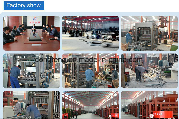 Qt6-15 Automatic Interlock Brick Making Machine for Road