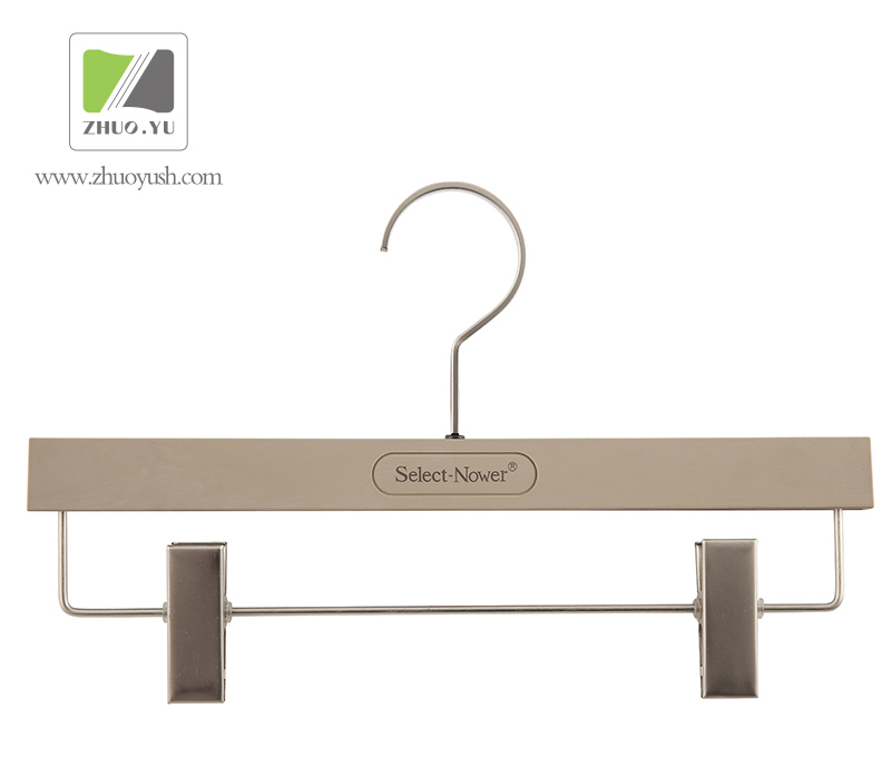 High Quality Plastic Clothing / Pant Hanger for Brand Shop