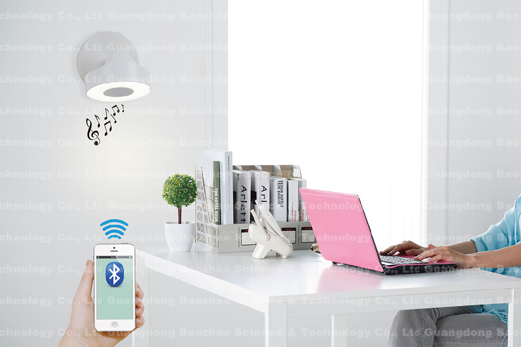 Hot Sale New Quality Wireless Bluetooth Audio Music LED Spotlight