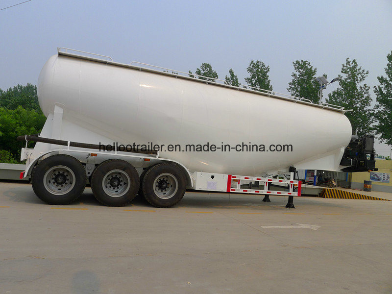 China Factroy Price Bulk Cement Tank Semi Trailer with V-Shape