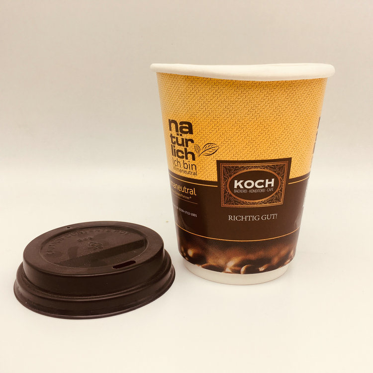 Hot Drink Double Wall Compostable Biodegradable Paper Coffee Cups