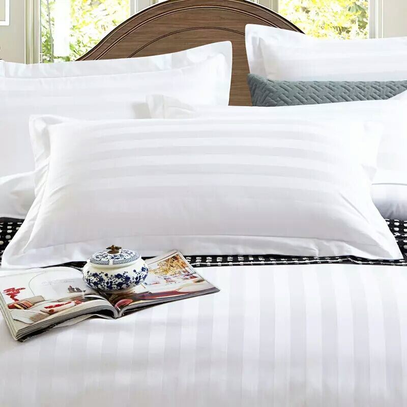 Hot Sale Cotton 100% Stripe Hotel Duvet Cover Bedding Set (JRD135)