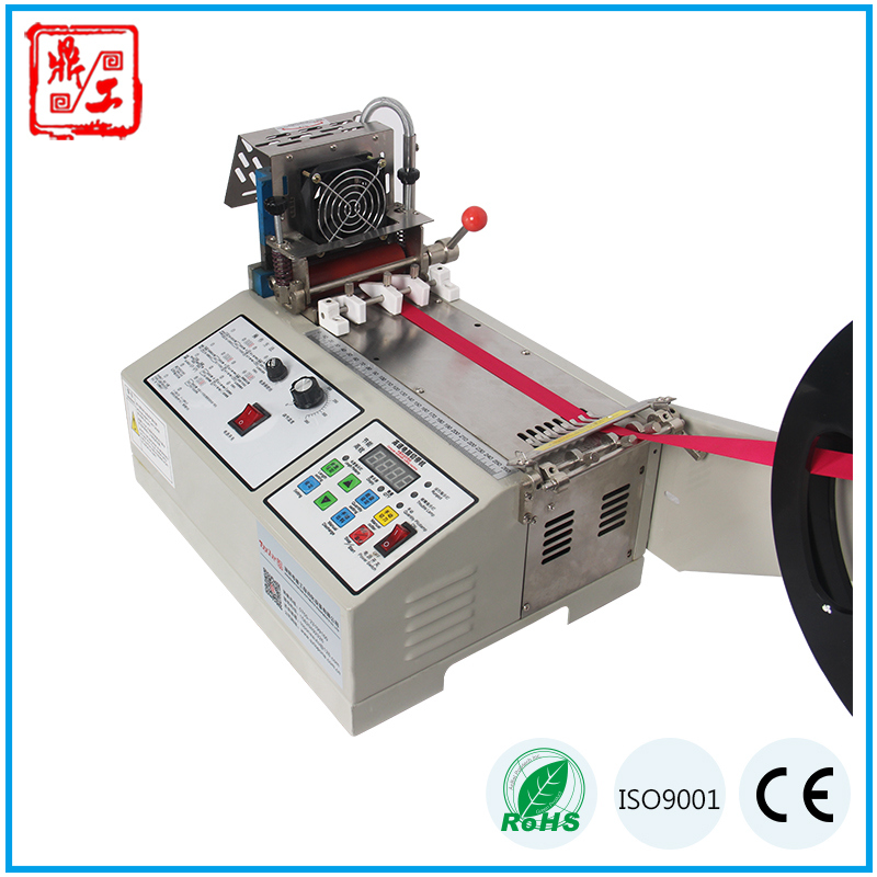 Hot/Cold Blade Nylon Belt Cutting Machine