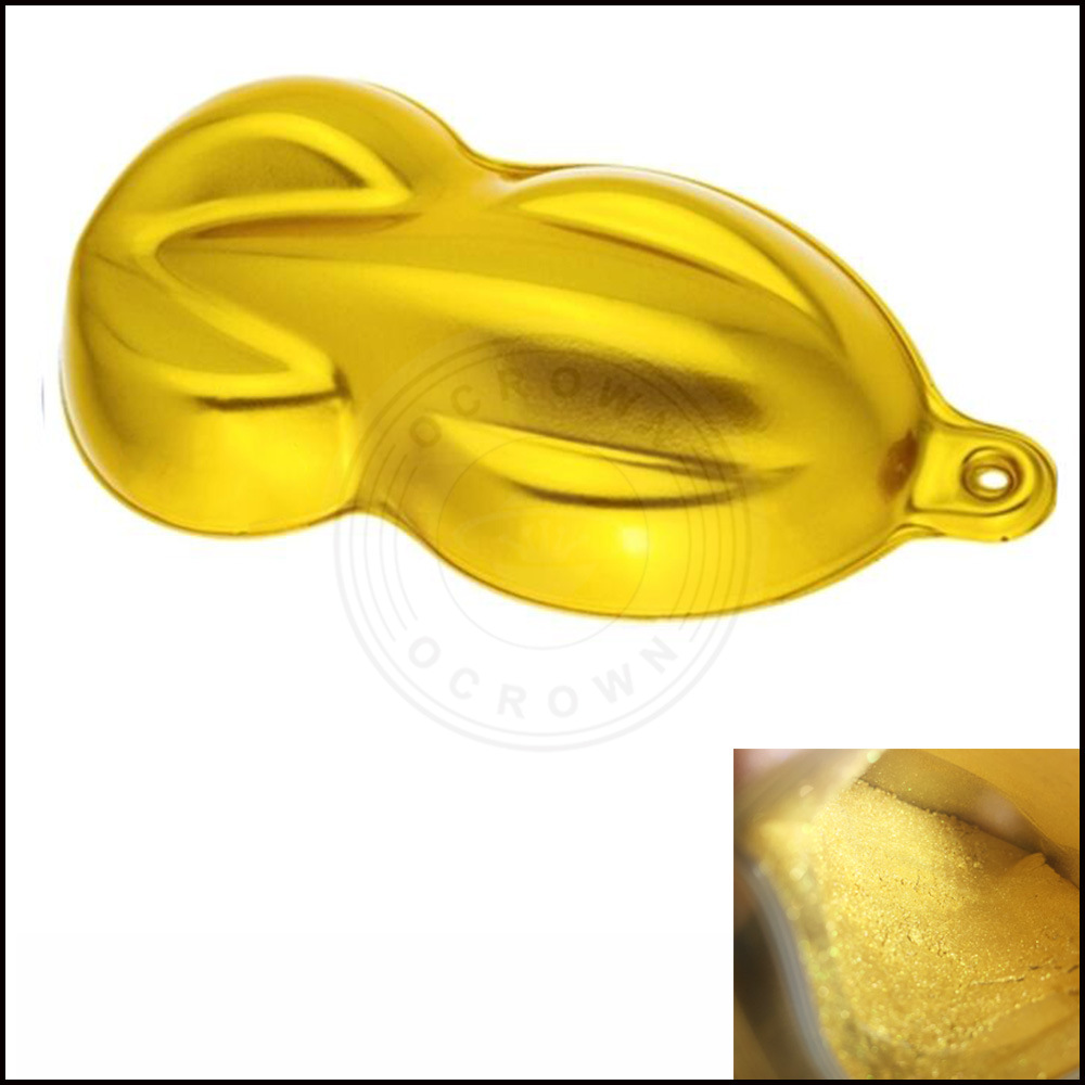 Golden Car Spray Auto Paint Colorant Mica Pearl Pigment