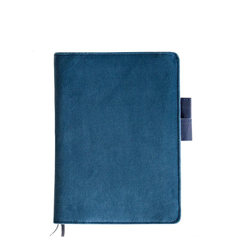 Premium Velvet Personalized Refillable Soft Cover A5 Travel Diary Notebook