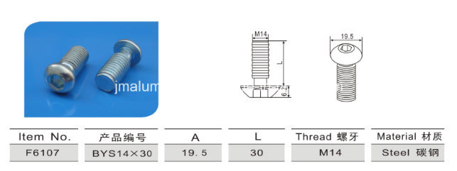 Hex Socket Button Head Cap Screw M14