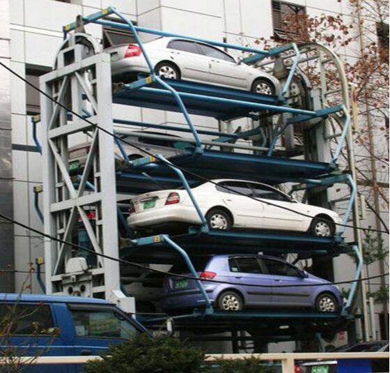 Automated Mechanical Rotary Lifting Multistory Easy Car Parking Garage Equipment