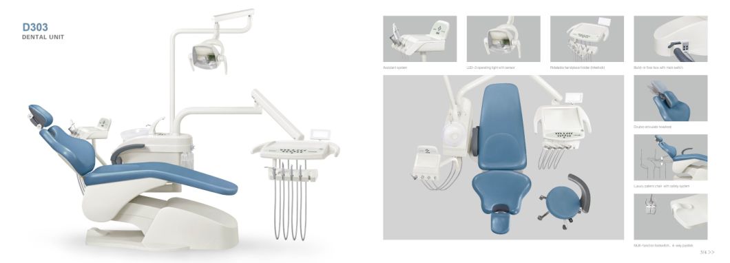 Computer Controlled Integral Dental Chair Dental Treatment Unit (AM-D303)