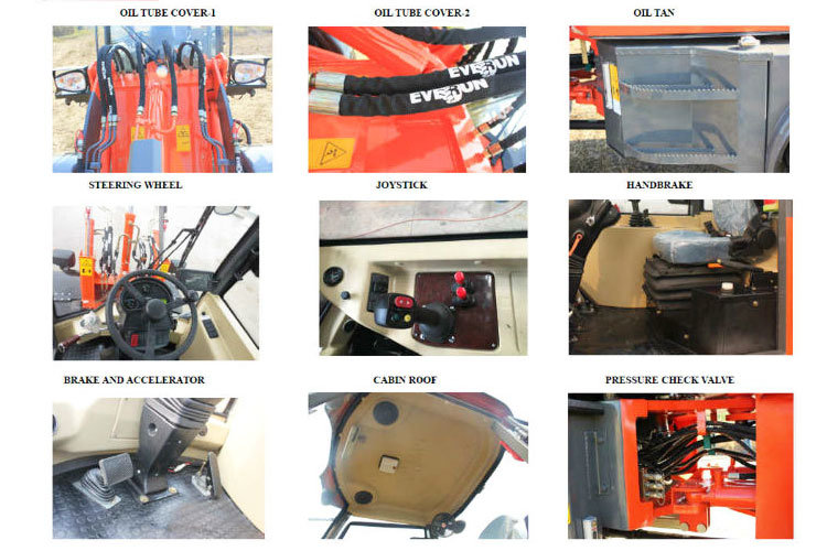 Electronic Wheel Loader Spare Parts for Construction Machinery