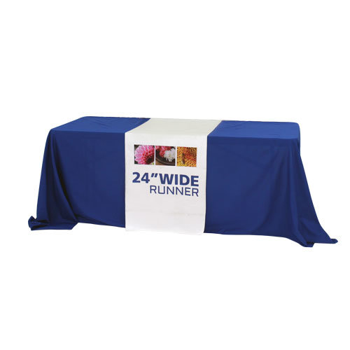 30 Inches Width Logo Printed Fabric Table Runners