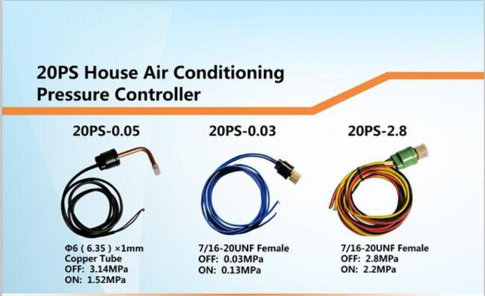 Auto Reset Low/High Pressure Controll Switch/Pressure Sensor