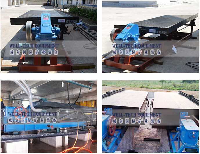 Gold Tin Chrome Ore Beneficiation Shaking Table