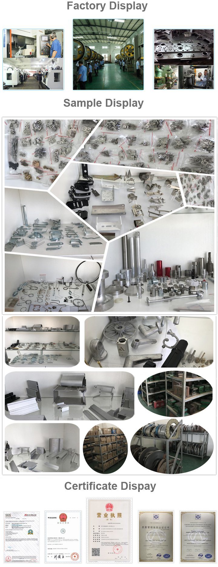 Customized Metal Fasteners Stamping Parts for Building