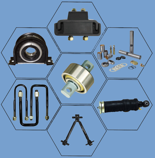 Auto Spare Parts Truck Accessories Torque Rod Bush for Nissan/Volvo/Benz/Hino