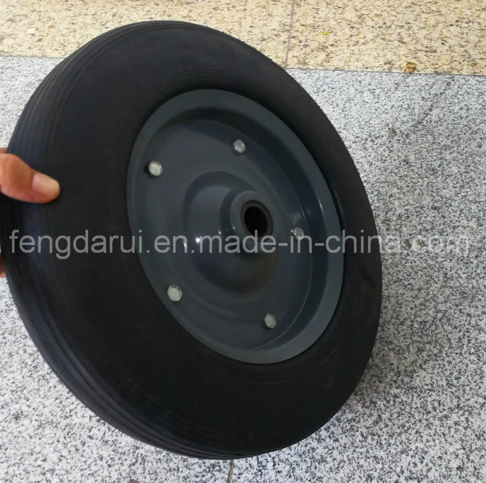 Hot Sale Rubber Solid Wheel (13''x3) Used for Wb3800