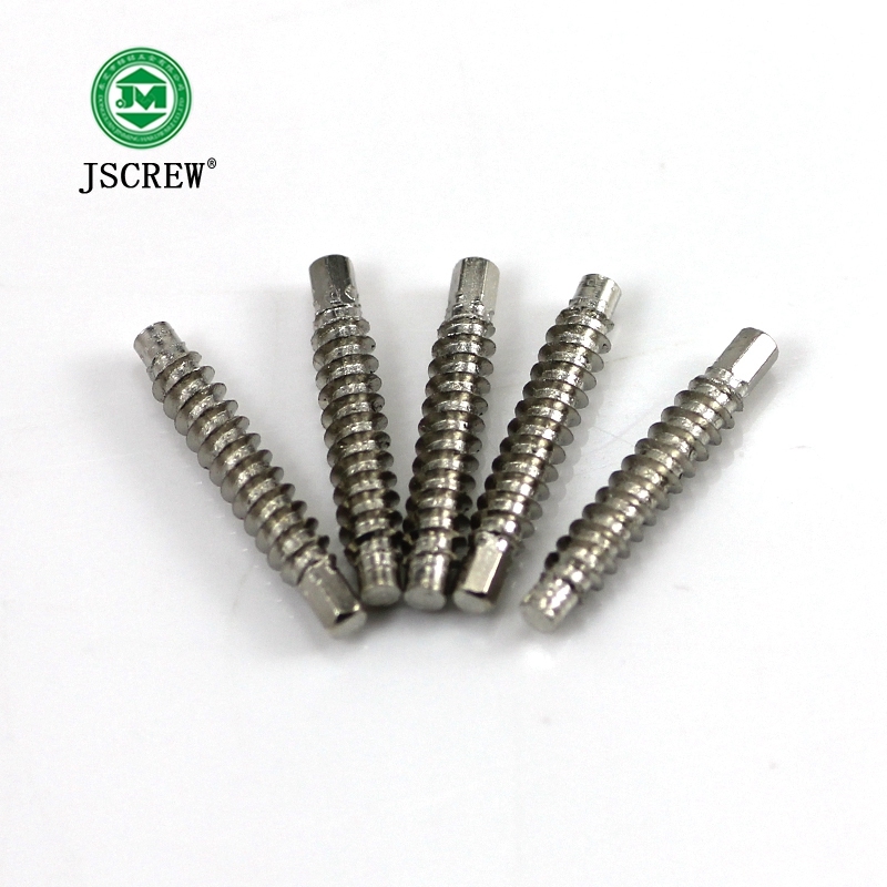 Double Side Threaded Stainless Steel Wood Screws