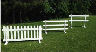 Plastic Temporary Picket Fences