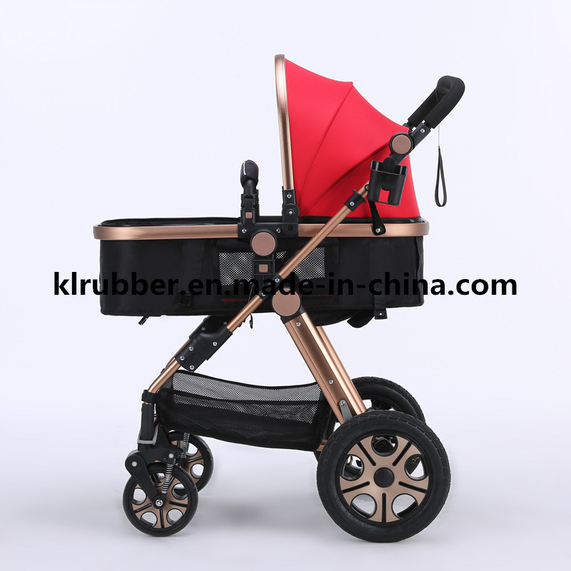 New High Landscape Baby Pram 3-in-1 Baby Stroller