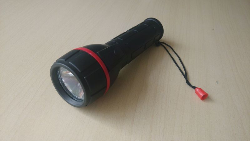 Police Flashlight Hot Sale Torch Light with Battery Military (CB50204)