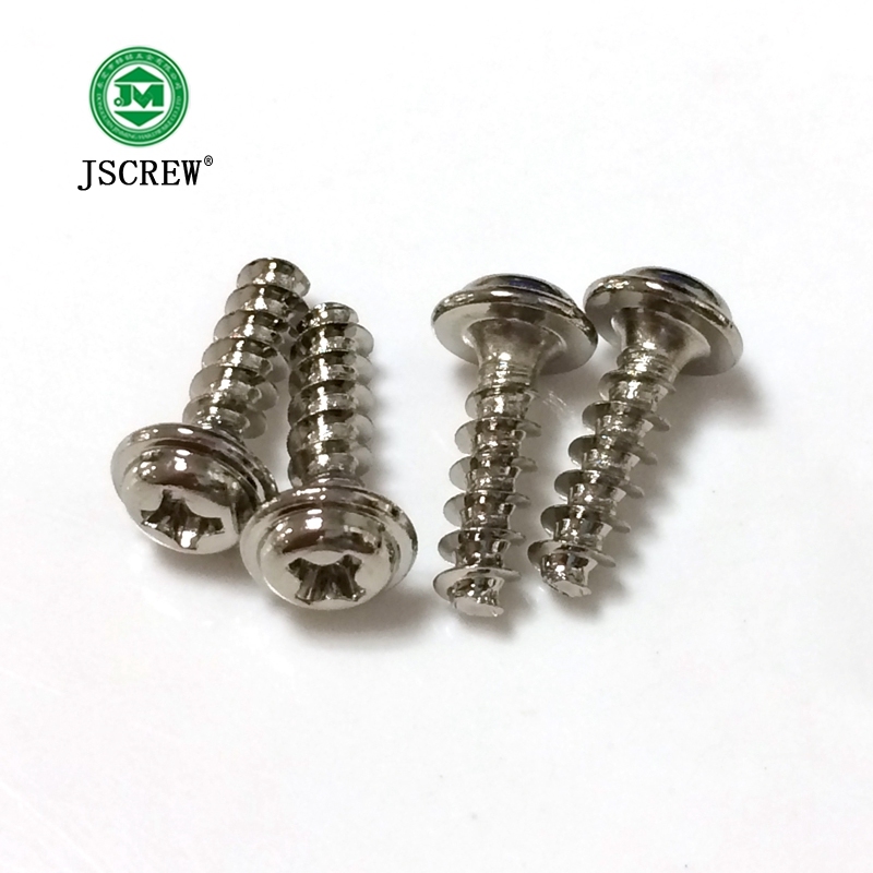 M4 Cross Pan Head Self Tapping Screws Plastic Fasteners