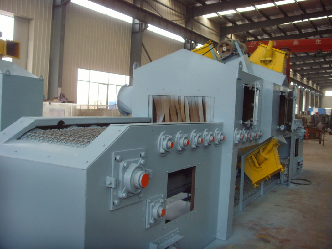 ISO Wire Mesh Belt Shot Blasting Machine for Stainless Steel Casting Part