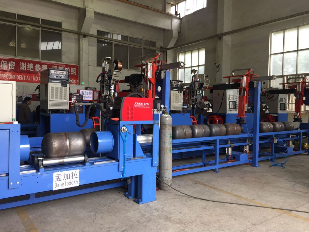 LPG Gas Cylinder Production Line Turnkey Project