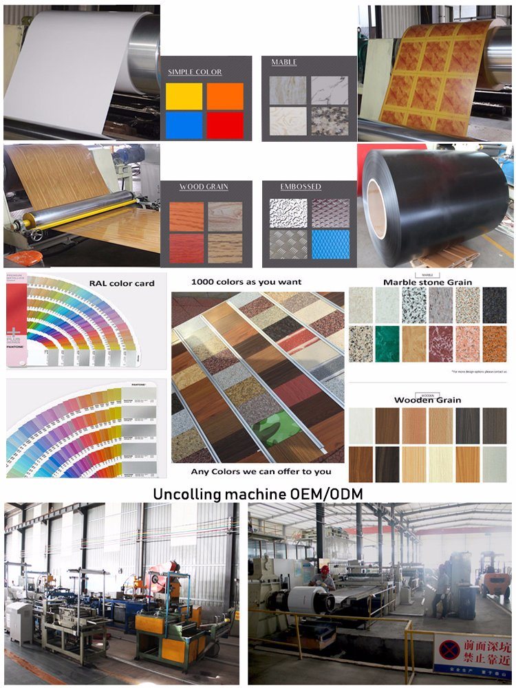 Color Coated Aluminum Plate Coil for Home-Decorating 0.036-3mm